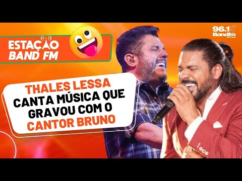 Exclusivo! Thales Lessa canta música que gravou com o cantor Bruno