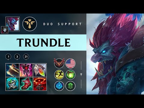 Trundle Support vs Zoe - NA Grandmaster Patch 25.22