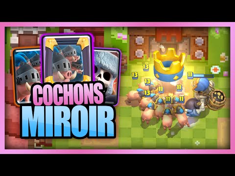AN EXCEPTIONAL DECK featuring the KING HOGS and the MIRROR!! - Clash Royale