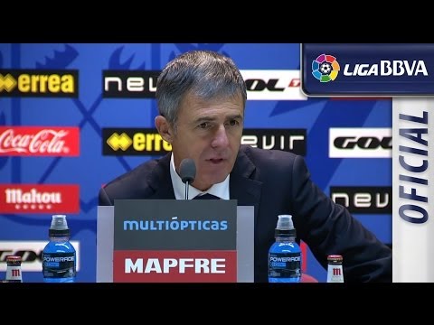 Rueda de Prensa de Alcaraz tras el Rayo Vallecano (0-2) Granada CF - HD