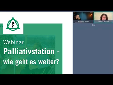 Palliativstation - Ist der Weg dort zu Ende, oder wie geht es weiter? | Webinar Asklepios