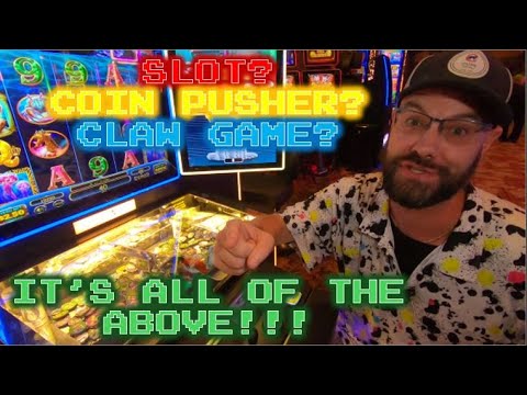 The Wildest Coin Pusher Slot Machine ever Created!