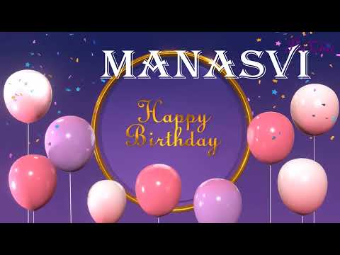 manasvi Birthday Song | Birthday Song manasvi| Happy Birthday manasvi |    @birthdaysongwithnames