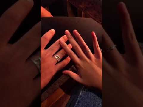 Brass Butterfly Couple Ring