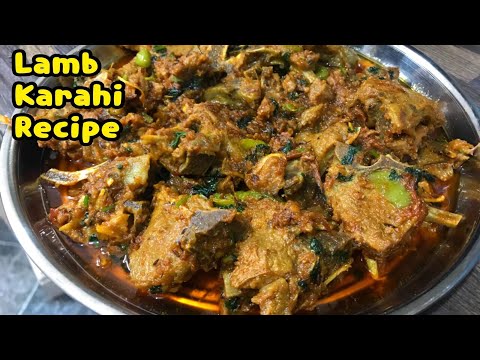 Lamb Karahi Recipe /Easy Karahi Gosht Recipe By Yasmin's Cooking Video