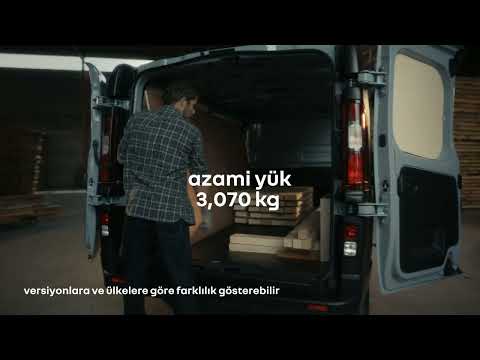 Yeni Renault Trafic Yükleme Hacmi