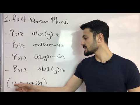 Learn Turkish-Present Form of To Be İn Turkish-in 5 minutes