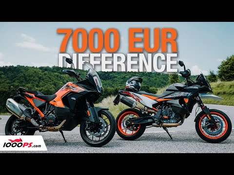 KTM 890 SMT vs  1290 Super Adventure S 2023 Test & Comparison