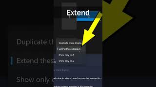 How to Setup Dual Monitors on a Windows PC #pc #pcbuilding #gaming