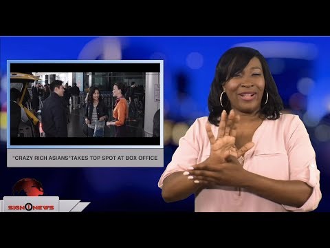 “Crazy Rich Asians” takes top spot at box office (ASL - 8.19.18)