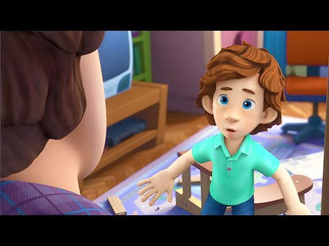 What is Tom Thomas trying to HIDE from his Dad? | The Fixies - Kingdom Kids Zone, Little Learners - The Fixies
