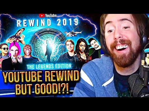 RIGHT Version! A͏s͏mongold Reacts to LEGENDS Edition of YouTube Rewind 2019, Witcher Trailer & More