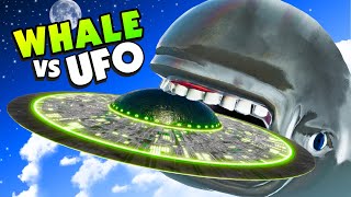 Can a SEA MONSTER Eat A UFO!? in Goat Simulator 3