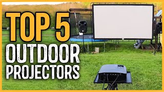 Best Outdoor Projectors 2023 | Top 5 Best Outdoor Movie Projectors Review