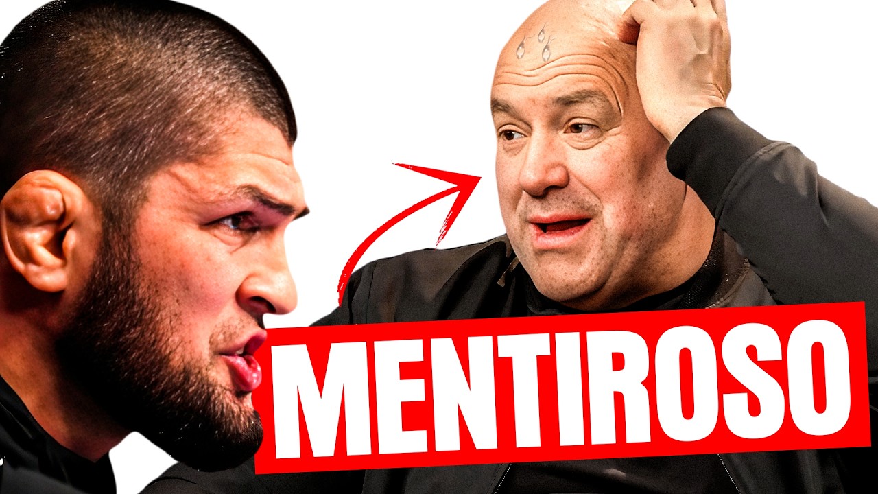 KHABIB EXPLOTA contra DANA WHITE