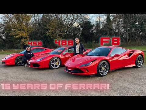 15 Years Of Ferrari *458 488 F8* Review