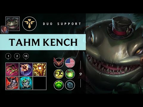 Tahm Kench Support vs Seraphine - NA Grandmaster Patch 25.24