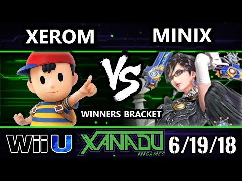 S@X 255 Smash 4 - Minix (Bayonetta) Vs. Xerom (Ness) - Wii U Winners Bracket