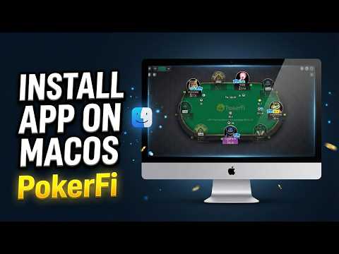 Video tutorial: Install PokerFi app on Mac
