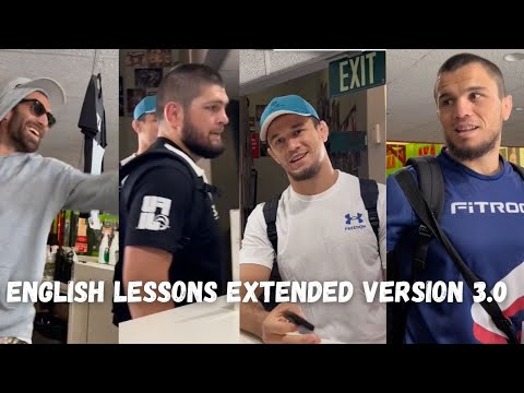 Umar Usman & Khabib English Lesson 3.0 & Luke Rockhold