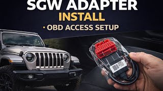 How to Unlock Jeep OBD – SGW Bypass Installation Guide