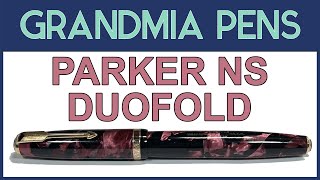 PARKER NS (NEW STYLE) DUOFOLD FOUNTAIN PEN