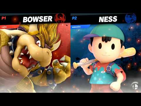 Rushdown 14 - TLOC | Awestin (Ness) vs CalmAnimal (Bowser) Winners - SSBU