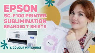 Epson SureColor F100 Sublimation Printer | Brand Colour Matching on a Mac & T-Shirt Designs