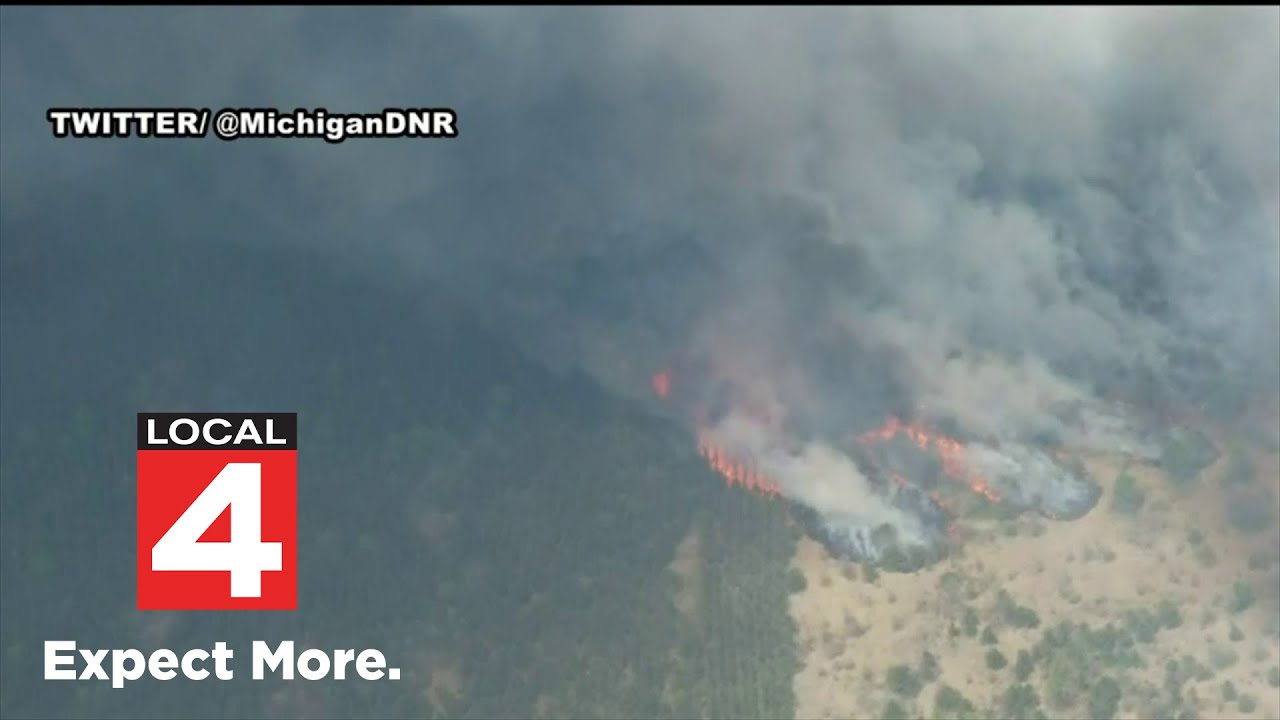 Northern Michigan wildfire 85% contained, DNR says