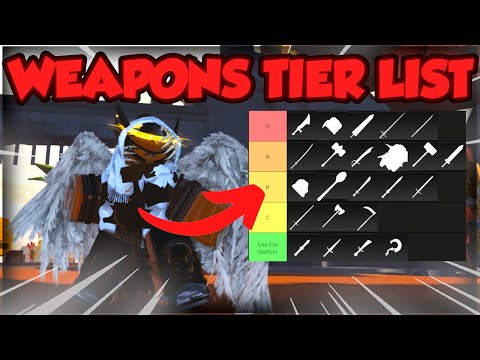 THE ULTIMATE BEST WEAPONS TIER LIST GUIDE | The Forge