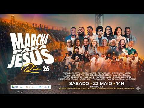 MARCHA PARA JESUS RIO 2026 | SÁBADO 14H