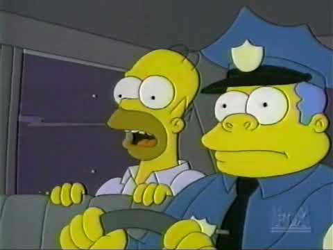 The Simpsons Fox Promo (1993): “Marge on the Lam“ (S05E06) (20 second)