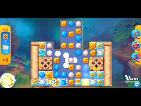 Fishdom. 9235 level no boosters and diamonds. 15 moves