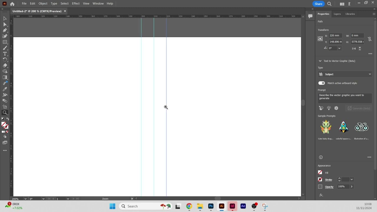 Illustrator basics - Setting up an A3 document for print