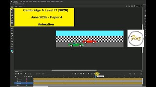 A Level IT 9626  June 2025 Paper 4 - Animation