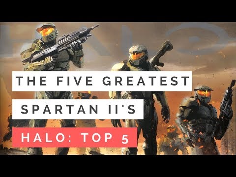 The Five Greatest Spartan II's in Halo History | Halo Lore Top 5
