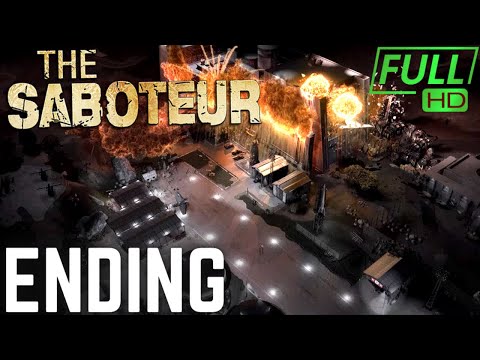 The Saboteur - Gameplay Playthrough Ending (PC 1080p HD 60 Fps) No Commentary
