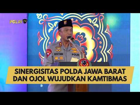 SINERGISITAS POLDA JAWA BARAT DAN OJOL WUJUDKAN KAMTIBMAS