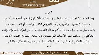 صورة 14 كتاب القضاء والدعاوى والشهادات من كتاب نور البصائر والألباب للسعدي