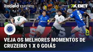 VEJA OS MELHORES MOMENTOS DE CRUZEIRO 1 X 0 GOIÁS