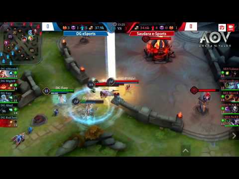 Garena AOV - ASL Analysis DG e-sports vs Saudara e-sports