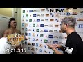 Shingo Takagi And KENTA Square Off Backstage New Japan Cup