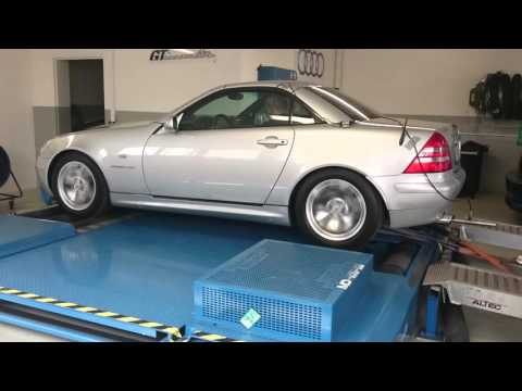 Mercedes-Benz SLK 230 Leistungsprüfstand Dynorun GT-Innovation