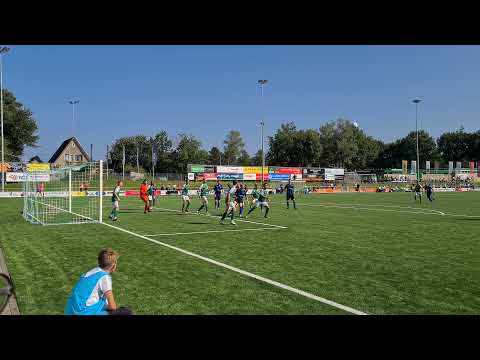 Doelpunt Daniël Schans tegen VVOG (2-3)