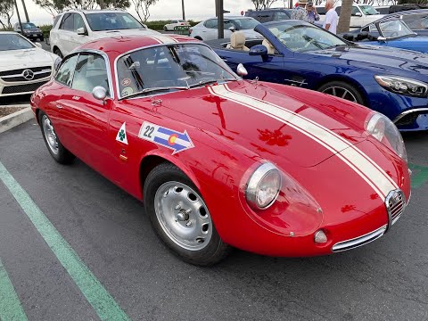 1960 Alfa Romeo Giulietta SZ Sprint Zagato #cars #automobile #alfaromeo #classiccars #vintagecars 