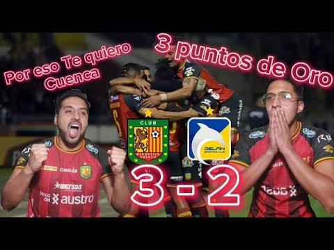 DEPORTIVO CUENCA vs DELFÍN 🔥⚽  | REACCIÓN AL PARTIDAZO | 5 GOLES | *2 PENALES* | 3-2 |