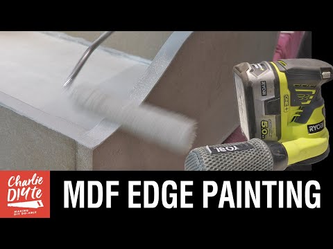 How to Paint MDF Edges - 2021 Update