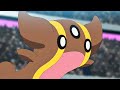 Pikachu vs Gastrodon (SUB) - Ash vs Cynthia - Pokémon Journeys: The Series