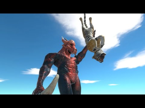 KOZAROG THE DEMON VS EVERY UNIT Animal Revolt Battle Simulator