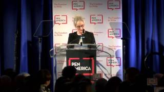 2017 PEN America Literary Gala: Meryl Streep and Stephen Sondheim